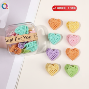 Accessori per capelli di moda di tendenza per donne vendita calda per la decorazione dei capelli con fiori di perle in acrilico stile coreano fatto a mano - Product Image 1