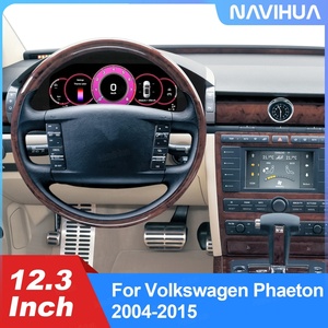 Navihua <b>Car</b> <b>Speedometer</b> Dashboard Screen Multimedia Player New Upgrade Audio Virtual <b>for</b> Volkswagen Phaeton 2004-2015 - Product Image 3