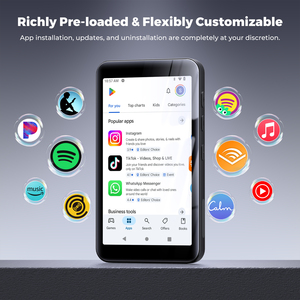 Innioasis G5 2+32GB Kosher หน้าจอสัมผัส 4 นิ้ว ระบบ Android 12 GMS เครื่องเล่นสื่ออัจฉริยะ รองรับ MP4 MP3  รองรับฮาร์ดแวร์ เฟิร์มแวร์ OEM - Product Image 6