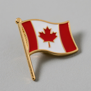 Design Logo Metal Pins Brooch <strong>United</strong> States Poland Soft Lapel Badge <strong>Custom</strong> World Countries <strong>Custom</strong> Canada Flag Enamel Pin - Product Image 1