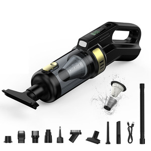 Mini <span class=keywords><strong>aspirateur</strong></span> portable pour voiture, 16000Pa, haute aspiration, nettoyeur de clavier <span class=keywords><strong>sans</strong></span> <span class=keywords><strong>fil</strong></span>, 6000mAh, pour le nettoyage des sols de la maison, du bureau et de la voiture - Product Image 2
