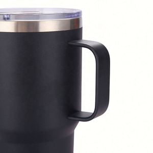 Gobelet isotherme en acier inoxydable de 30 oz avec poignée pour le café et les boissons - Product Image 3