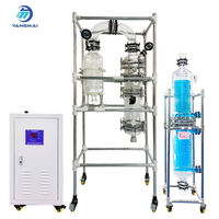 New Easy Installation Coil Type Glass Condenser for Laboratory Distillation Unit Volatile Gas Cooling and Liquefaction Process