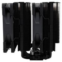 Thermalright Peerless Assassin 120 Black CPU Air Cooler 6 Heatpipe Dual Tower Cooler LGA1851 for High Performance Gaming PC