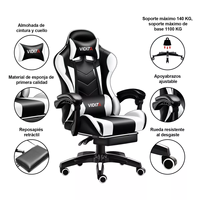Chaise de bureau pour gamers Peru Chili populaire pc massage Silla Gamer Chaise de bureau stock moins cher Chaise de gaming avec repose-pieds JL prêt à expédier