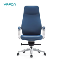 Fabricant de mobilier commercial Chaise d'attente ergonomique en cuir pour personnel patient Chaise de bureau exécutif