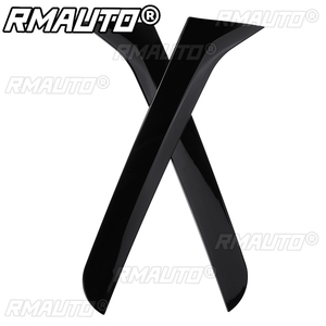 Par de Alerones Laterales Negros Brillantes para Ventana Trasera, Compatibles con VW Sharan 2011 2012 2013 2014 2015 2016 17 en adelante - Product Image 4