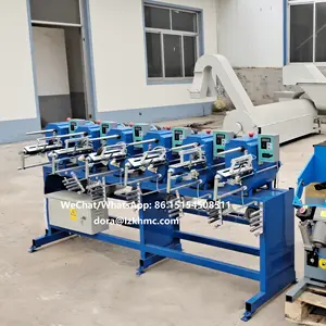 Cotton thread cone winding machine polyester yarn pp baler split film yarn raffia twine spool winder machine