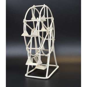 Mini Noria Blanca para Decoración del Hogar, 14 cm de Altura, 9006935097030 - Product Image 5