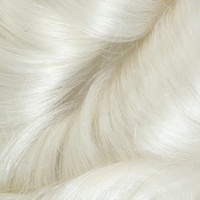 Cheveux indiens artisanaux de la plus haute qualité, base ultra-fine, blancs, ondulations naturelles, densité 100 %, coiffage libre, ligne de cheveux frontale