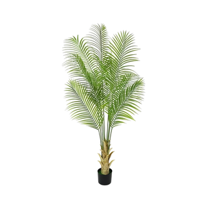 Palmier artificiel de grande taille de haute qualité 1,8 m, plante en <span class=keywords><strong>pot</strong></span> décorative, bonsaï pour décoration intérieure et extérieure - Product Image 3