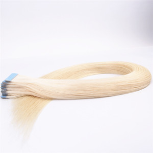 Extensiones <span class=keywords><strong>de</strong></span> Cabello Natural Remy Virgen Humano Real Rubio <span class=keywords><strong>60</strong></span> con Cinta Adhesiva - Product Image 4