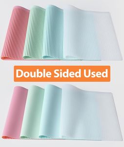 Non-Slip Silicone Refrigerator <b>Liners</b> for <b>Shelves</b>, Easy Clean Reusable Washable Fridge <b>Shelf</b> Drawer <b>Liners</b> - Product Image 2