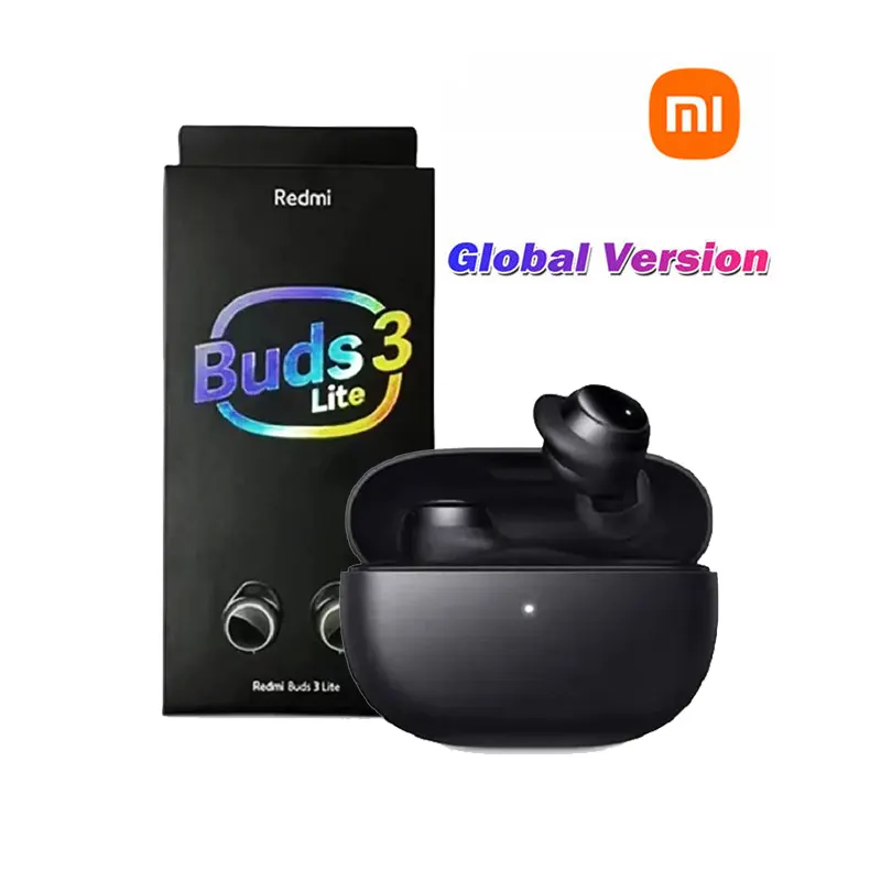 Xiaomi redmi buds 3 lite audifonos mi Airdots 2 이어 버드 bt tws 4 pro airbuds 진정한 무선 기본