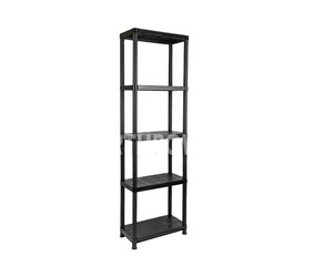24WX12DX72H Inch 5 Tier plastic storage rack shelf