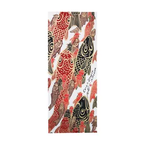도매 저렴한 가격 빠른 배송 사용자 정의 로고 디자인 모든 크기 100% 면 일본 전통 Tenugui 손 수건