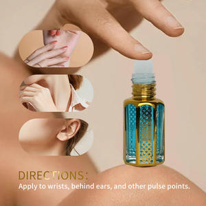 Perfume árabe popular para hombre, aceite esencial sin alcohol, en formato de gotas de 15 ml, fragancia duradera, paquete portátil, ideal para comercio exterior. - Product Image 2