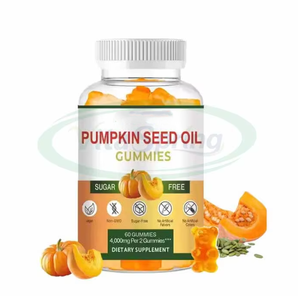 ASAP OEM Private Label 4000mg Pumpkin Seed Extract <b>Gummies</b> Gummy Supplement Pumpkin Seed Oil <b>Gummies</b> - Product Image 1