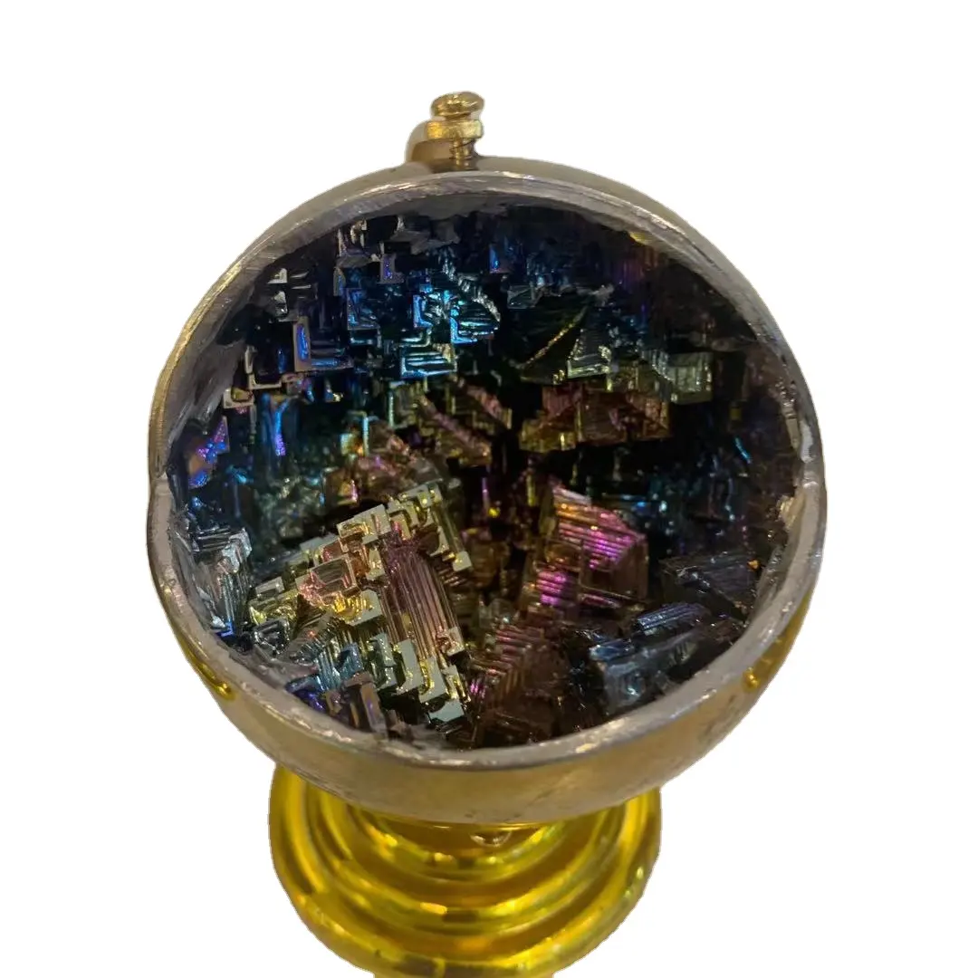 Groothandel Amazon Best Verkopende Bismut Minerale Globes Voor Decoratie