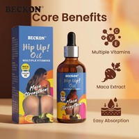 BECKON PRODUCTS Huile de Maca pour les Hanches : Huile de Massage Raffermissante et Liftante pour les Fesses, Ingrédients Naturels pour l'Amélioration et le Soin des Hanches