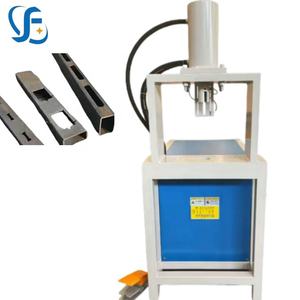 Macchina per Punzonatura e Stampaggio di Tubi in Acciaio Inox, Macchina per Appiattimento con Motore Idraulico ad Alta Efficienza - Product Image 1