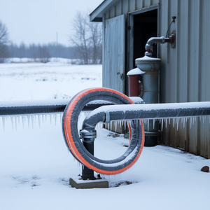 Cable Calefactor Autorregulable para Tuberías, 3 Pies, 5W, con Termostato para Protección de Tuberías Congeladas - Product Image 2