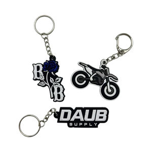 Llavero de PVC con colgante de goma suave de cloruro de polivinilo 3D personalizado, relleno de color, fabricado directamente en fábrica - Product Image 6