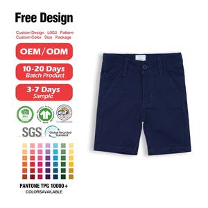 OEM ODM 손쉬운 관리 캐주얼 소년 셔츠 워시드 오가닉 코튼 데님 원단 긴팔 어린이 및 소년 의류 버튼 다운 셔츠 - Product Image 5