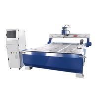 7.5kw broche refroidi par air 5x10 CNC routeur tête unique bois massif coupe moulin Machine 4 axes pour cylindres sculpter