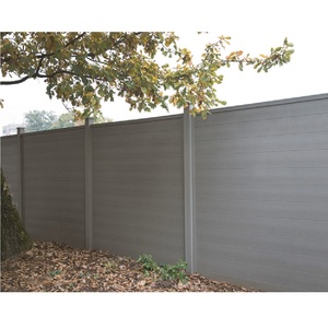 Élégants panneaux de clôture WPC anti-âge de <span class=keywords><strong>1</strong></span>,80 m, étanches, faciles à installer, en composite bois-plastique pour jardins extérieurs - Product Image 3