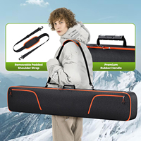 Nouveau sac de voyage pour ski et snowboard 1680D résistant à l'eau avec poche pour bâtons de ski