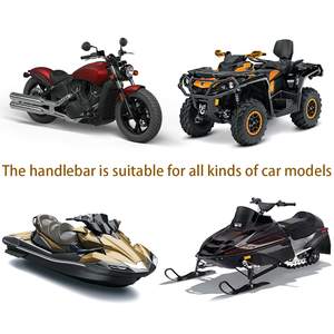 ใหม่ 7/8 นิ้ว 22 มม./24 มม. แฮนด์จับจักรยานยนต์ ATV อเนกประสงค์ ยางกันลื่น - Product Image 6