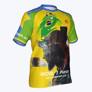 เสื้อฟุต<span class=keywords><strong>บ</strong></span>อลรุ่นนักเตะ แขนยาว สีชมพู คอนเซ็ปต์ทีมชาติ ปี 2002 คลาสสิค แขนสั้น ทีมชาติ พระเยซู เสื้อฟุต<span class=keywords><strong>บ</strong></span>อลชาย - Product Image 3