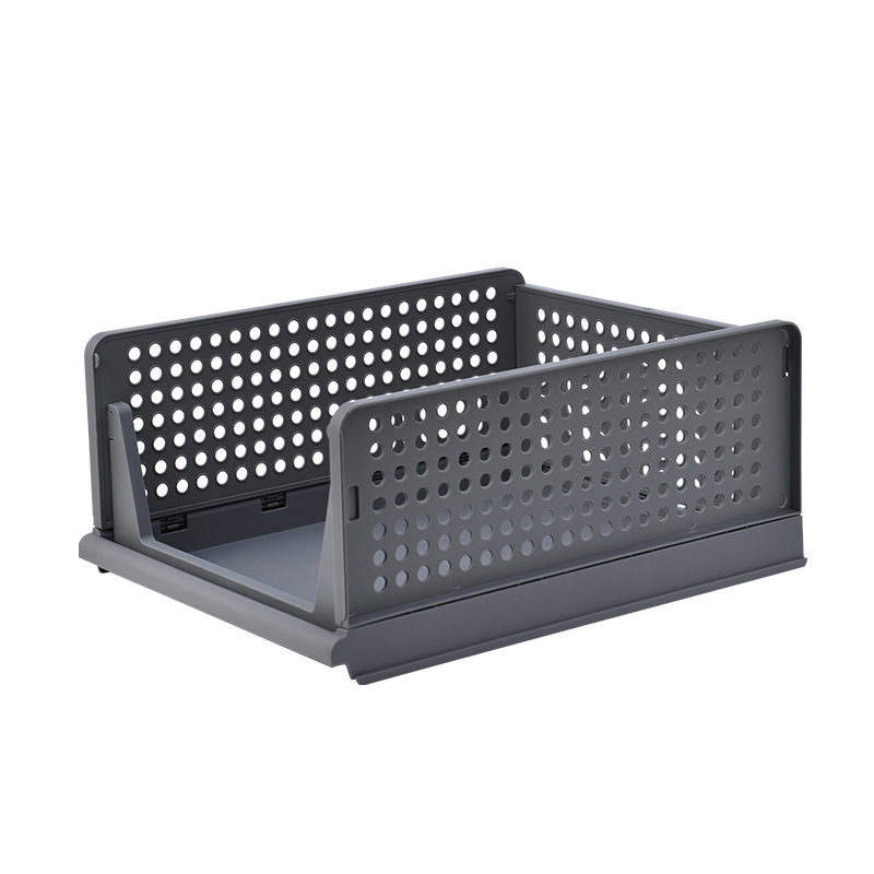 Folding basket [Gray Tall Style]