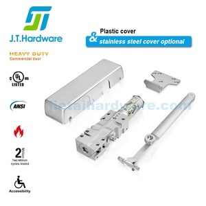 Ferme-<span class=keywords><strong>porte</strong></span> hydraulique de montage <span class=keywords><strong>en</strong></span> surface à glissière réglable <span class=keywords><strong>en</strong></span> EN2-EN6 de vitesse à deux étages résistant au feu ADA U et L - Product Image 3