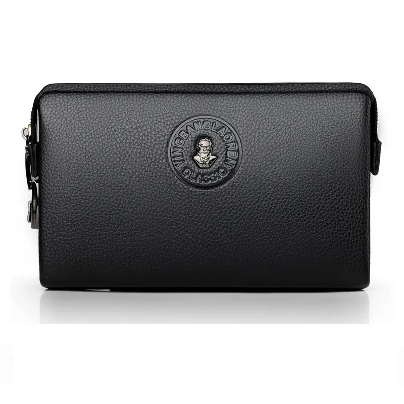 Yingbanglaoren new anti-theft code lock handbag casual business men's clutch large capacity wallet