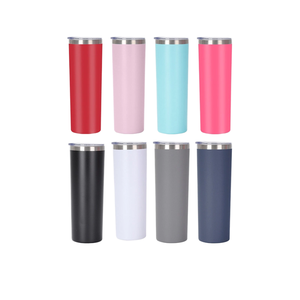 现代式 20 盎司不锈钢啤酒直饮杯 超薄真空水杯 彩虹色喷漆吸管杯 车用 6-12 小时保温 - Product Image 2