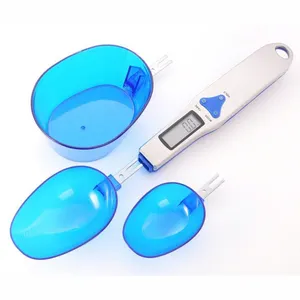 3 Detachable Spoons 0.1g Kitchen Food Weighing Scale 500g Digital Measuring Spoon Scale
