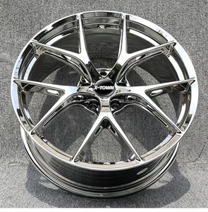 Jantes en <span class=keywords><strong>alliage</strong></span> d'aluminium concaves 17/18/19/20/21/22/24 pouces, chromées, forgées sur mesure, 5x100/5x114.3/5x115/5x120, pour voitures particulières - Product Image 3