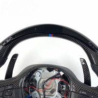 Volant sport en cuir et fibre de carbone avec LED, en promotion, pour BMW Série 3 G20 G30 G21 G22 G23 320i 325i 330i 2019 2020 2023