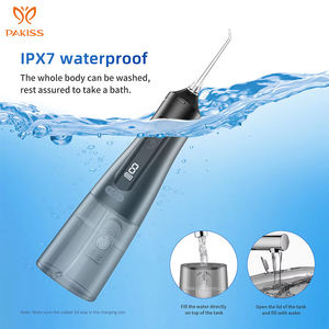 PAKISS Waterpick, irrigateur buccal à jet d'eau électrique sans fil de qualité supérieure, irrigateur <span class=keywords><strong>dentaire</strong></span>, waterflosser - Product Image 4