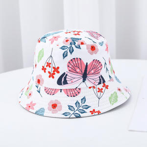 Haute qualité en plein air soleil plage été bébé fille garçon enfant <span class=keywords><strong>Bonnet</strong></span> casquette mignon pêcheur Panama chapeaux enfants dessin animé seau chapeau - Product Image 4