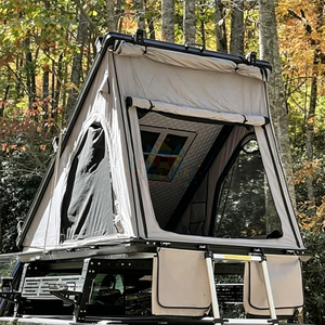 <span class=keywords><strong>Carpa</strong></span> de techo rígida de aluminio para 4 personas, tipo X Hinge, para coche <span class=keywords><strong>4x4</strong></span>, <span class=keywords><strong>carpa</strong></span> de camping para techo de coche. - Product Image 3