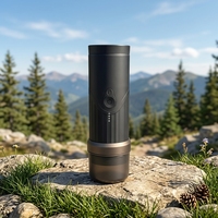Machine à café expresso portable électrique automatique USB en aluminium avec système de contrôle de la température pour les voyages en camping-car