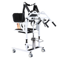 Chaise de transfert mobile pour patient, élévateur manuel de réadaptation pour personnes âgées