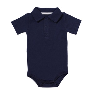 Polo de bebé con logo personalizado, multicolor, de seda de leche doblemente pulida, elegante, sin mangas, de poliéster/algodón, para verano. - Product Image 1