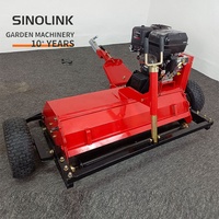 Moteur à essence 15HP ATV jardin mulcher Quad remorquage télécommande/disque/tour pelouse/finition // herbe/tondeuse à gazon électrique