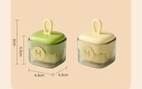 Mini dépoussiéreur portable carré breveté, puissant pour éliminer la poussière des vêtements et des chiens, dépoussiéreur carré lavable