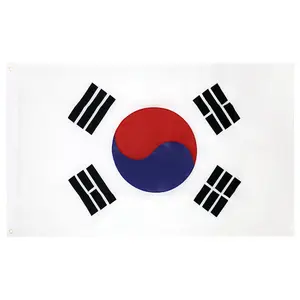 Bendera Oxford Korea Selatan luar ruangan, 3x5 kaki 90x150 cm