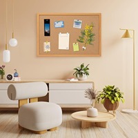 Vente en gros Décorations de salle de classe Tableau en liège polyvalent Tableau d'affichage pour l'écriture et le dessin